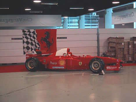Ferrari Formel 1 racer.
(Foto: Motorsporten.dk)